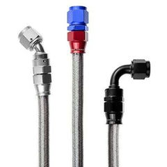 Redhorse Performance 303-08-6 -08 Conductive Core PTFE Hose - Stainless Steel Cover -6 feet