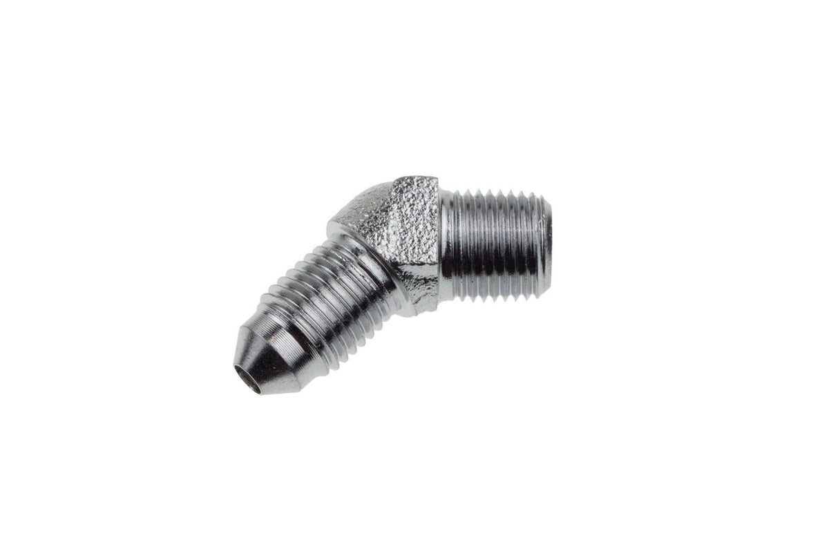 Redhorse Performance 323-03-02 stainless -03 flare to 1/8in pipe 45 deg
