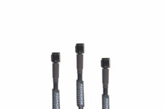 Redhorse Performance 3302-03-13 Straight -3 to straight -3 13in Pre-Assembled brake line - black