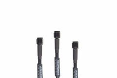 Redhorse Performance 3302-03-18 Straight -3 to straight -3 18in Pre-Assembled brake line - black