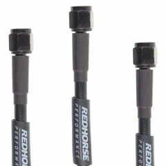 Redhorse Performance 3302-03-36 Straight -3 to straight -3 36in Pre-Assembled brake line - black