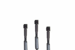 Redhorse Performance 3302-04-15 Straight -4 to straight -4 15in Pre-Assembled brake line - black