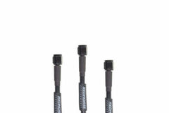 Redhorse Performance 3302-04-16 Straight -4 to straight -4 16in Pre-Assembled brake line - black