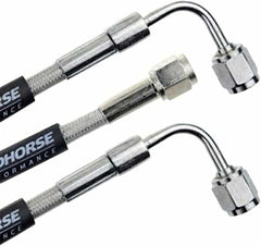 Redhorse Performance 3390-03-24 Straight -3 to 90 Degree -3 24in Pre-Assembled brake line