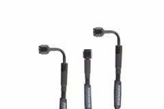 Redhorse Performance 3392-04-09 Straight -4 to 90 Degree -4 9in Pre-Assembled brake line - black