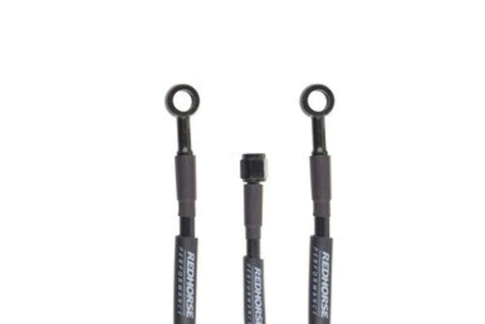 Redhorse Performance 3402-03-36 Straight -3 to straight Banjo -3 36in Pre-Assembled brake line - black