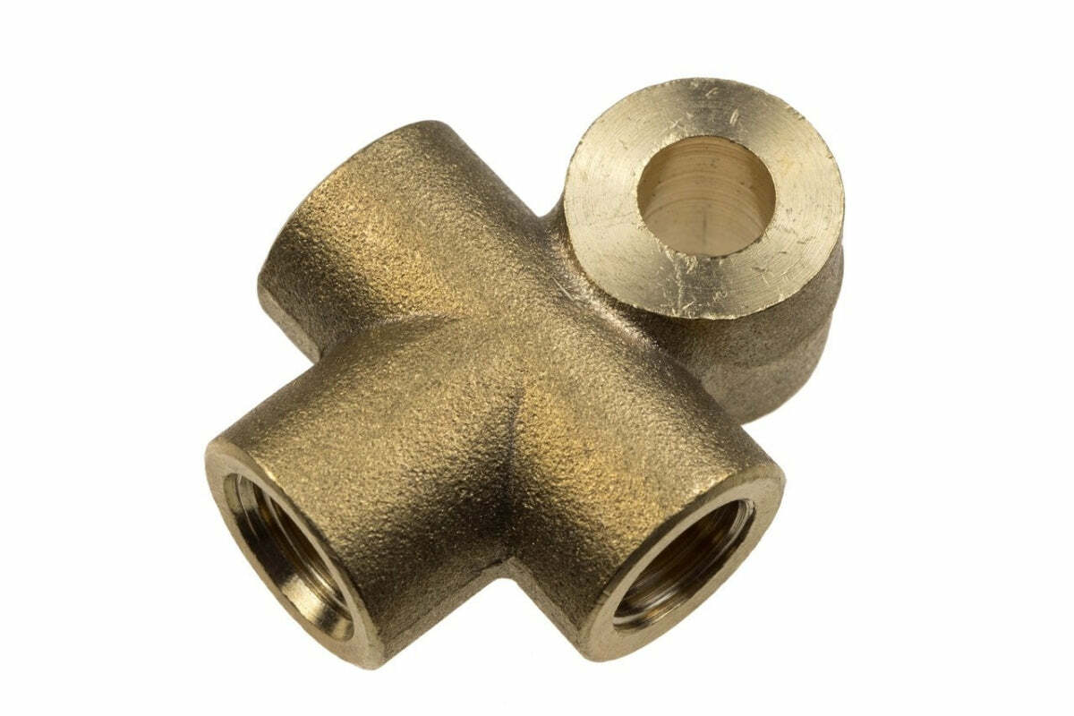 Redhorse Performance 346-03 3/8-24 I.F. GM Female Tee w/3/8-24 Concave