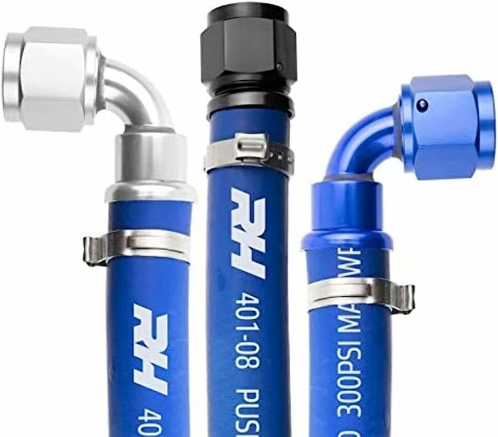 Redhorse Performance 401-08-6 -08 401 Series Blue Push Lock Hose - 6 feet
