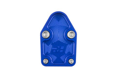 Redhorse Performance 4810-350-1 Aluminum Block-Off Plate for SBC ENGINE - Blue