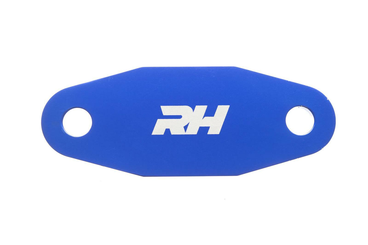 Redhorse Performance 4810-400-1 Aluminum Block-Off Plate for Ford 351C, 351M  and  400 ENGINE - Blue