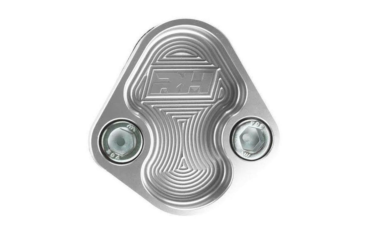 Redhorse Performance 4810-440-5 Aluminum Block-Off Plate for All Chrysler V8 ENGINE - Clear