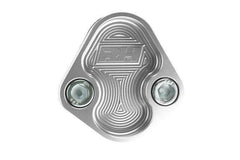 Redhorse Performance 4810-454-5 Aluminum Block-Off Plate for BBC ENGINE - Clear