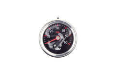 Redhorse Performance 5001-60-3 Liquid Filled Fuel  Pressure Gauge - 1/8in NPT Inlet - 60psi - Plain Black