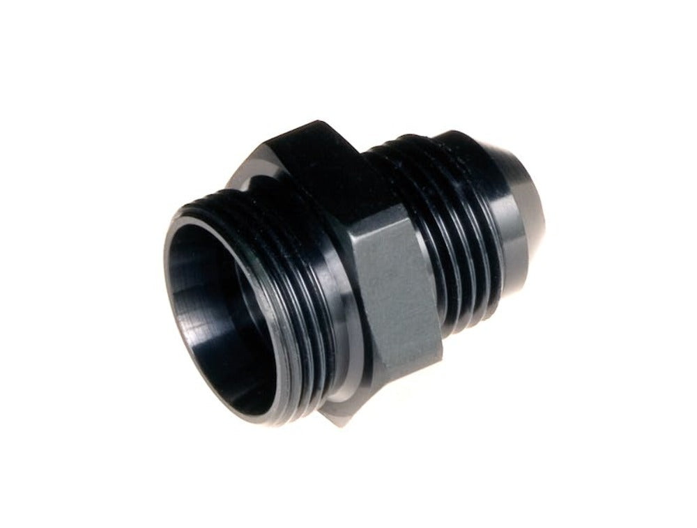 Redhorse Performance 5015-06-2 -06 to 9/16in x 24 holley single feed carb fitting - black