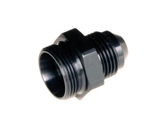Redhorse Performance 5015-06-2 -06 to 9/16in x 24 holley single feed carb fitting - black