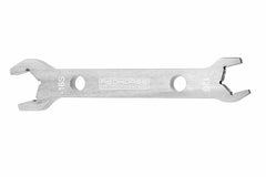 Redhorse Performance 5468-16-5 Double-ended aluminum AN wrench AN -12 Socket to AN -16 Socket - silver