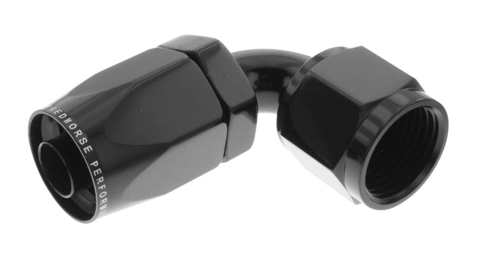 Redhorse Performance 6090-10-2 -10 90 degree Female Aluminum Hose End - black