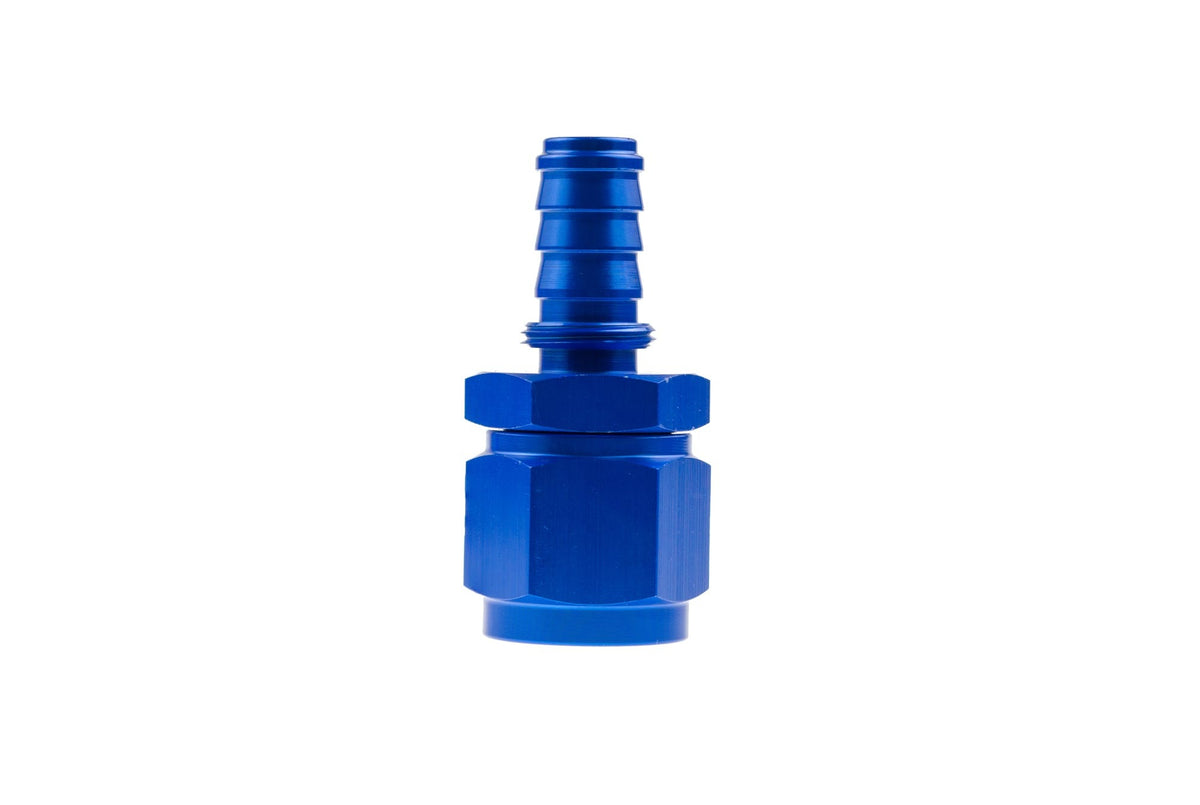 Redhorse Performance 7000-10-1 -10 AN Straight Crimp Style Hose End - Blue