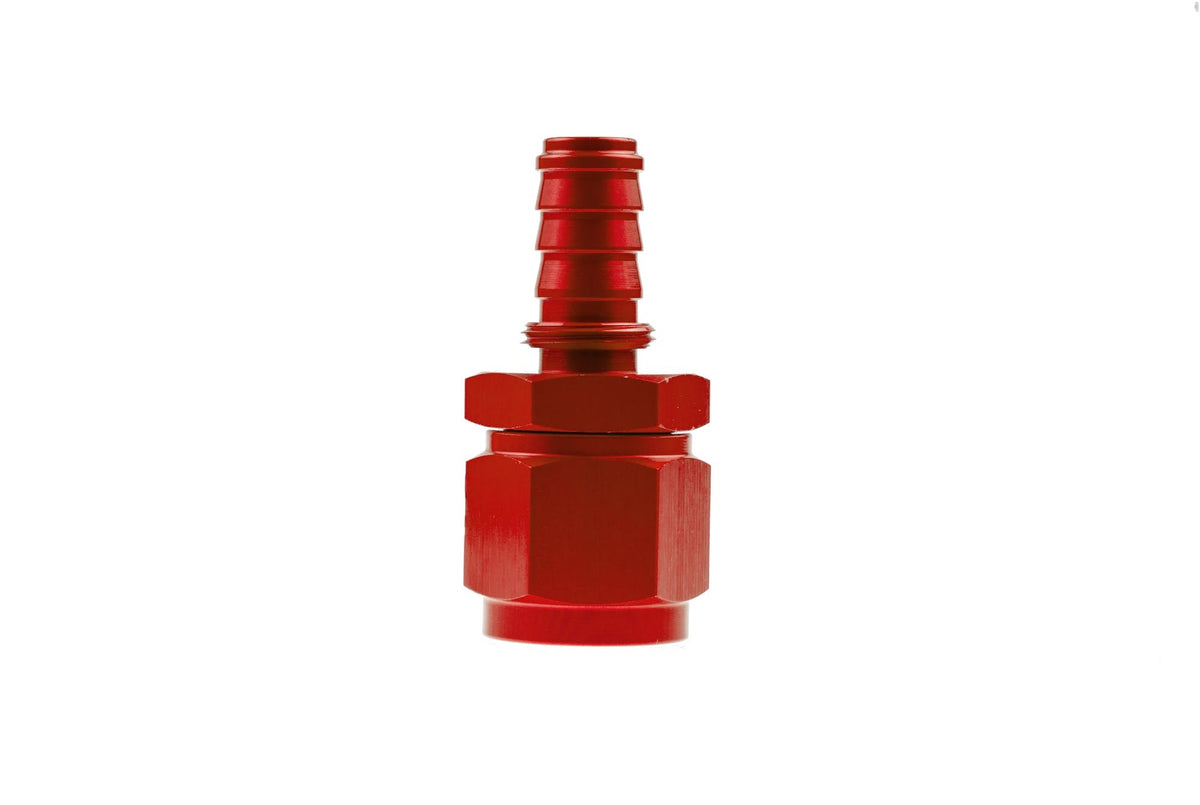 Redhorse Performance 7000-12-3 -12 AN Straight Crimp Style Hose End - Red