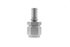 Redhorse Performance 7000-12-5 -12 AN Straight Crimp Style Hose End - Clear