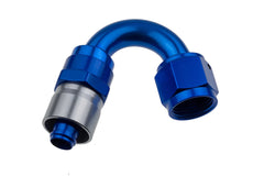 Redhorse Performance 7150-16-1 -16 AN 150 Degree Crimp Style Hose End - Blue