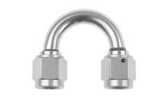 Redhorse Performance 8188-10-5 -10 AN Female to -10 AN Female 180 deg swivel coupler - clear