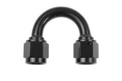 Redhorse Performance 8188-12-2 -12 AN Female to -12 AN Female 180 deg swivel coupler - black