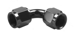 Redhorse Performance 8190-04-2 -04 Female to Female AN/JIC flare swivel coupling -90 deg - black