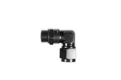 Redhorse Performance 8291-08-08-2 -08 AN Female to -08 ORB Male swivel, 90 deg - black