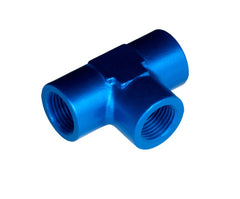 Redhorse Performance 917-08-1 1/2in fm tee NPT adapter-blue