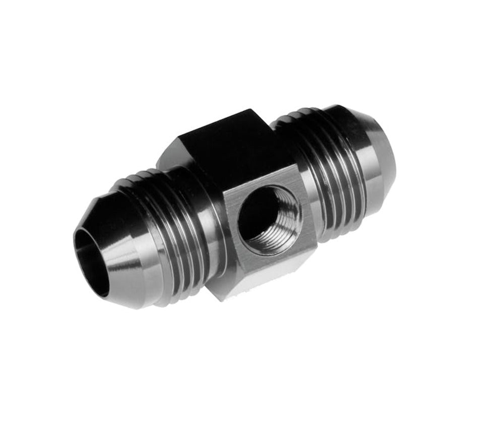 Redhorse Performance 9190-04-2 -04 Male to -04 Male AN/JIC with 1/8in NPT in hex - black
