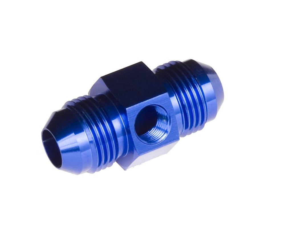 Redhorse Performance 9190-06-1 -06 Male to -06 Male AN/JIC with 1/8in NPT in hex - blue