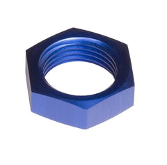 Redhorse Performance 924-06-1 -06 AN/JIC aluminum bulkhead nut - blue - 2/pkg