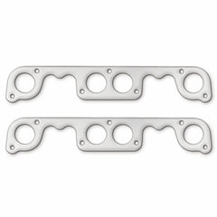 Remflex 2014 Exhaust Gasket-GM V8, SB Brodix Spread, RP