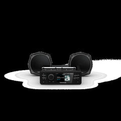 Rockford Fosgate Source unit & two speakers kit for select 1998-2013 Street Glide motorcycles HD9813SG-STAGE1