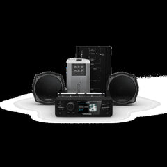 Rockford Fosgate Source unit two speakers & amplifier kit for select 1998-2013 Street Glide motorcycles HD9813SG-STAGE2