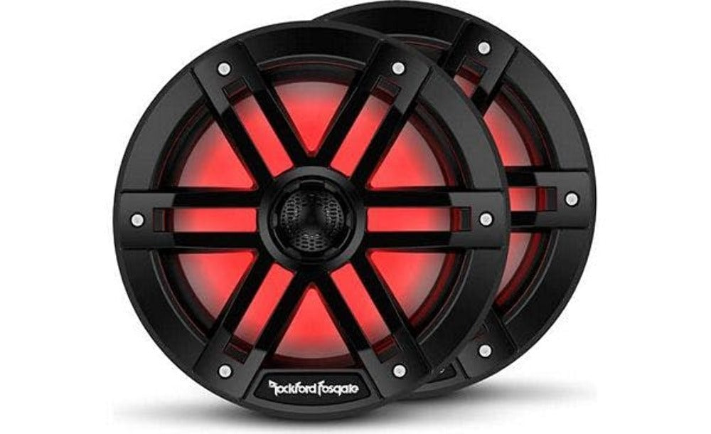 Rockford Fosgate M1 8 Color Optix Marine 2-Way Speakers - Black pn m1-8b