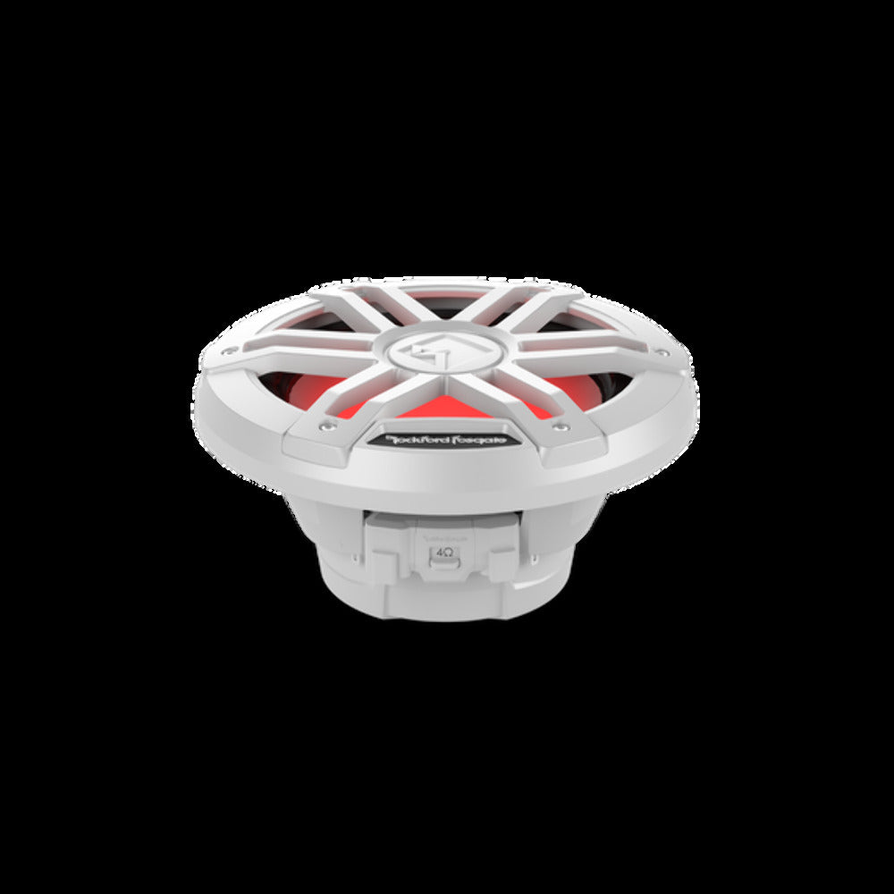 Rockford Fosgate 8" Color Optix marine subwoofer DVC (2 ) 150 watts RMS 600 watts peak white g M1D2-8