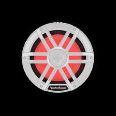 Rockford Fosgate 10" Color Optix marine subwoofer DVC (4 ) 300 watts RMS 1200 watts peak white M1D4-10