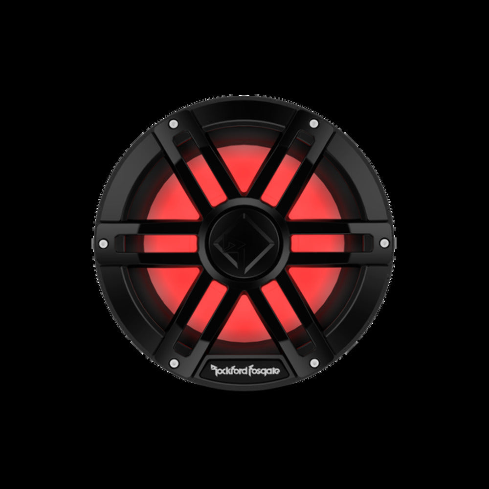Rockford Fosgate 10" Color Optix marine subwoofer DVC (4 ) 300 watts RMS 1200 watts peak black M1D4-10B