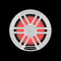 Rockford Fosgate 12" Color Optix marine subwoofer DVC (4 ) 300 watts RMS 1200 watts peak white M1D4-12