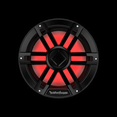 Rockford Fosgate 12" Color Optix marine subwoofer DVC (4 ) 300 watts RMS 1200 watts peak black M1D4-12B