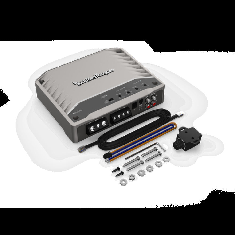 Rockford Fosgate Mono Element Ready amplifier
250x1 @ 4?, 500x1 @ 2? pn m2-500x1