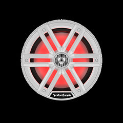 Rockford Fosgate 8" Color Optix marine 2-way system250 watts RMS 1000 watts peak white & stain M2-8