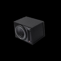 Rockford Fosgate 10" ported loaded enclosure, 250 watts RMS, 
4? final, H 13.1? x W 17? x D 15.8? pn p1-1x10