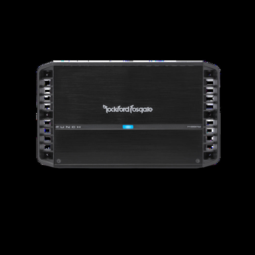 Rockford Fosgate Mono amplifier 
300x1 @ 4?, 600x1 @ 2?, 1000x1 @ 1? pn p1000x1bd