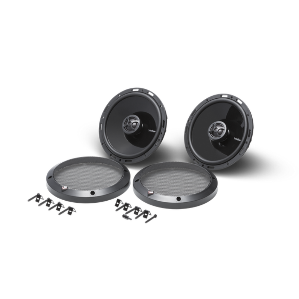 Rockford Fosgate Punch 6.5" 2-Way Euro Fit Full Range Speaker and pn p1650
