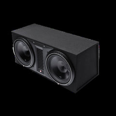 Rockford Fosgate Dual 12" ported loaded enclosure 1200 watts RMS 1 final H 15.12 x W P3-2X12