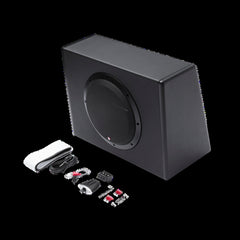 Rockford Fosgate 10? powered subwoofer
300 watts RMS, H 13.3? x W 18.0? x D 8.9? pn p300-10