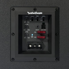 Rockford Fosgate 12? powered subwoofer 
300 watts RMS, H 15.0? x W 19.8? x D 11.0? pn p300-12
